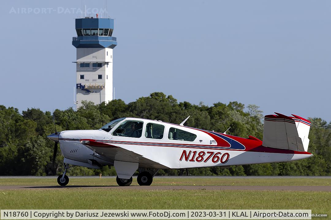 N18760, 1977 Beech V35B Bonanza C/N D-10070, Beech V35B Bonanza  C/N D-10070, N18760