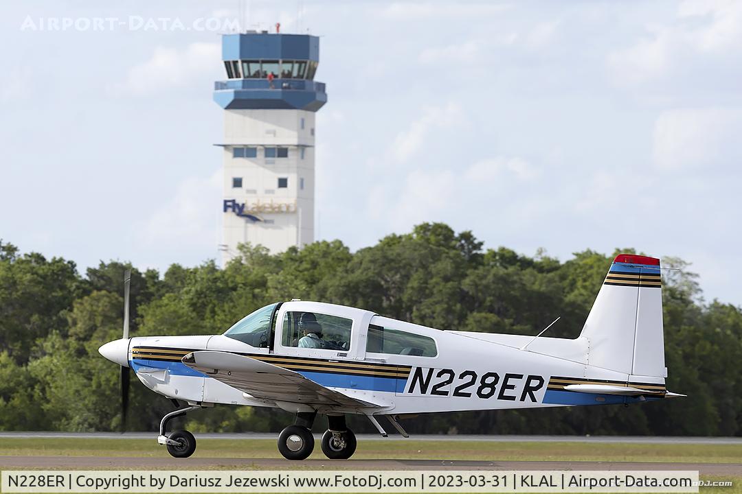 N228ER, 1992 American General AG-5B Tiger C/N 10119, American General Acft Corp AG-5B Tiger  C/N 10119, N228ER