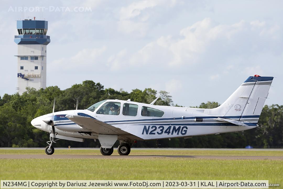 N234MG, 1977 Beech E-55 Baron C/N TE-1104, Beech E55 Baron  C/N TE-1104 , N234MG