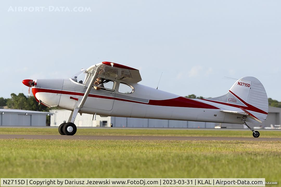 N2715D, 1952 Cessna 170B C/N 25257, Cessna 170B  C/N 25257, N2715D