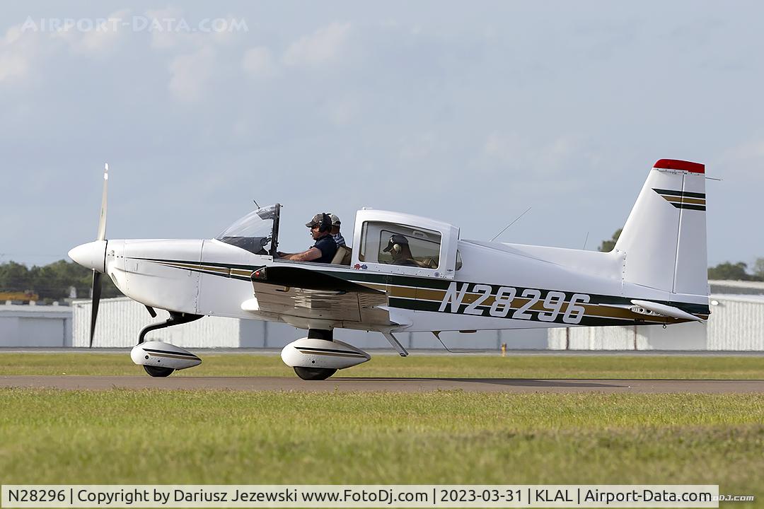 N28296, 1977 Grumman American AA-5B Tiger C/N AA5B0534, American Aviation AA-5B Tiger  C/N AA5B0534, N28296