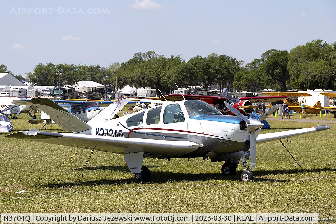 N3704Q, 1966 Beech V35 Bonanza C/N D-8365, Beech V35 Bonanza  C/N D-8365, N3704Q
