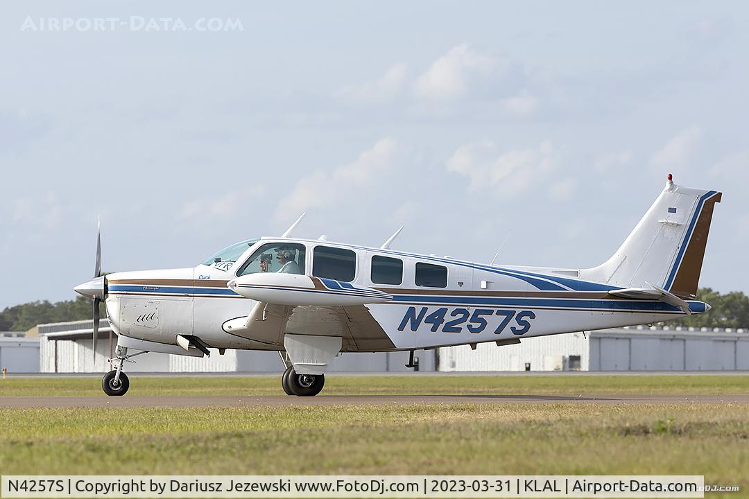 N4257S, 1976 Beech A36 Bonanza 36 C/N E-939, Beech A36 Bonanza  C/N E-939, N4257S