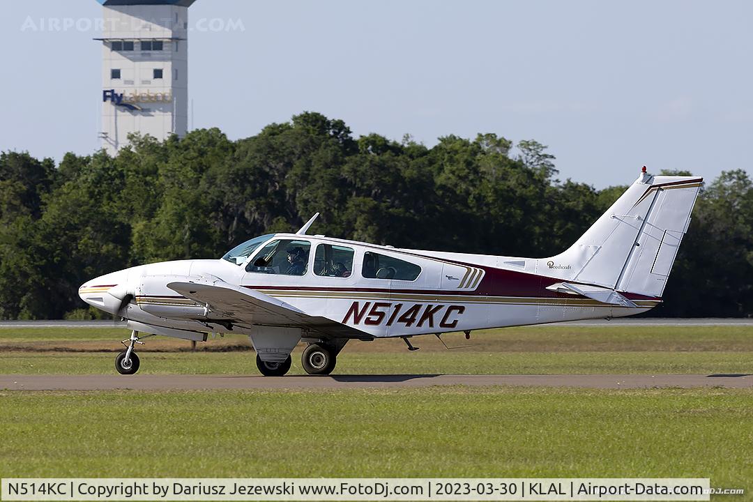 N514KC, 1966 Beech C55 Baron (95-C55) C/N TE-82, Beech 95-C55 Baron  C/N TE-82, N514KC