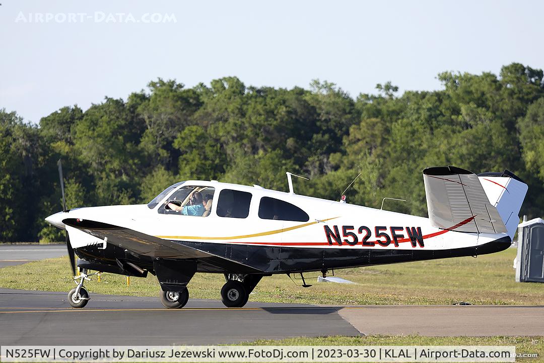N525FW, 1962 Beech P35 Bonanza C/N D-7044, Beech P35 Bonanza  C/N D-7044, N525FW