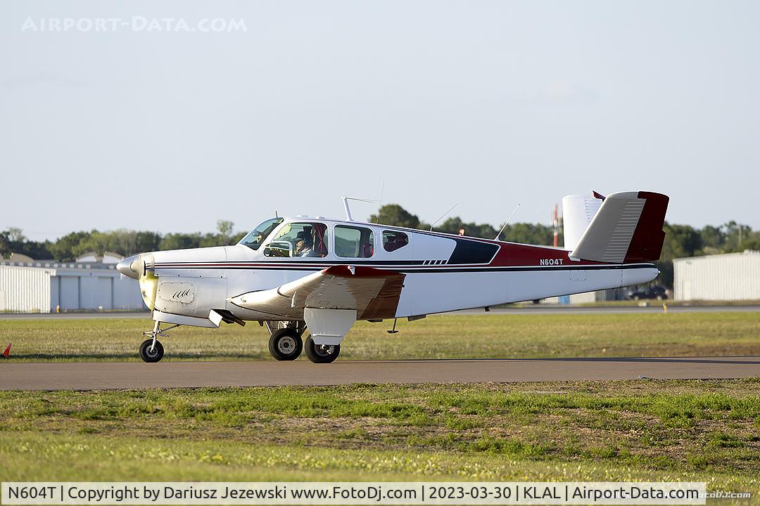 N604T, 1958 Beech J35 Bonanza C/N D-5535, Beech J35 Bonanza  C/N D-5535, N604T