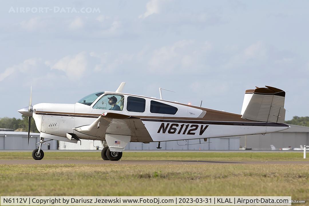 N6112V, 1965 Beech S35 Bonanza C/N D-7778, Beech S35 Bonanza  C/N D-7778 , N6112V