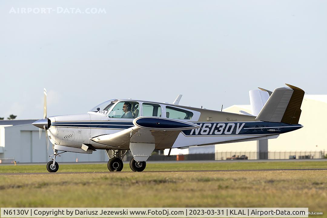 N6130V, 1965 Beech S35 Bonanza C/N D-7797, Beech S35 Bonanza  C/N D-7797, N6130V