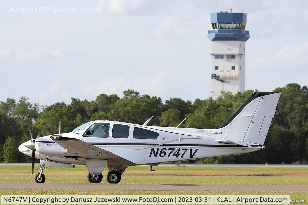N6747V, 1980 Beech 95-B55 (T42A) Baron C/N TC-2316, Beech 95-B55 Baron  C/N TC-2316, N6747V