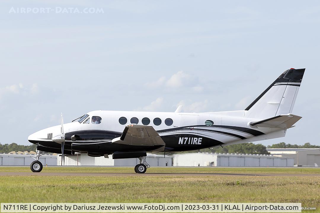 N711RE, 1976 Beech A100 King Air C/N B-233, Beech A100 King Air  C/N B-233, N711RE