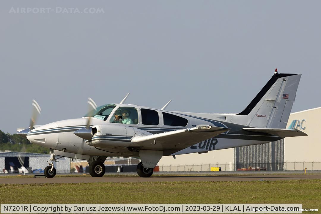 N7201R, 1974 Beech 95-B55 (T42A) Baron C/N TC-1813, Beech 95-B55 Baron  C/N TC-1813, N7201R