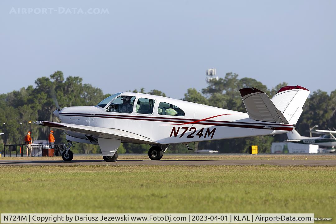 N724M, 1962 Beech P35 Bonanza C/N D-7006, Beech P35 Bonanza  C/N D-7006, N724M
