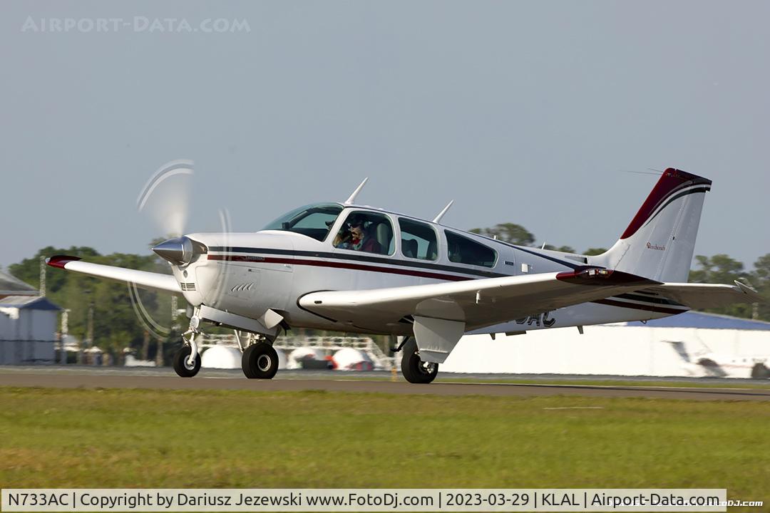 N733AC, 1974 Beech F33A Bonanza C/N CE-499, Beech F33A Bonanza  C/N CE-499, N733AC