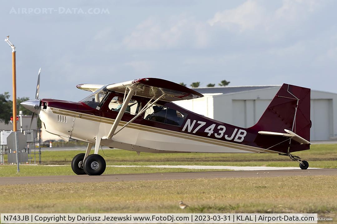 N743JB, 2000 American Champion 8GCBC Scout C/N 417-2000, American Champion 8KCAB Decathlon  C/N 417-2000, N743JB