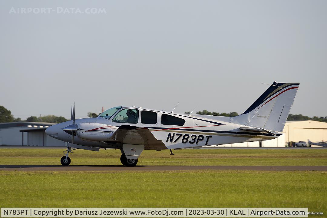 N783PT, 1965 Beech 95-B55 (T42A) Baron C/N TC-808, Beech 95-B55 Baron (T42A)  C/N TC-808, N783PT