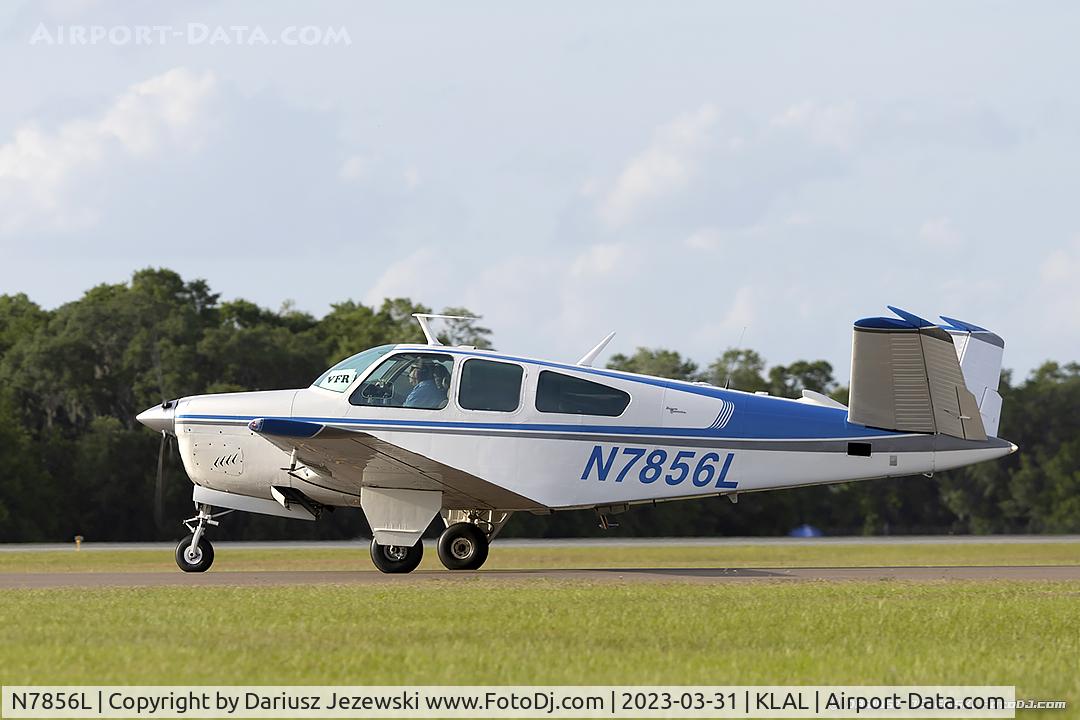 N7856L, 1966 Beech V35 Bonanza C/N D-8289, Beech V35 Bonanza  C/N D-8289, N7856L