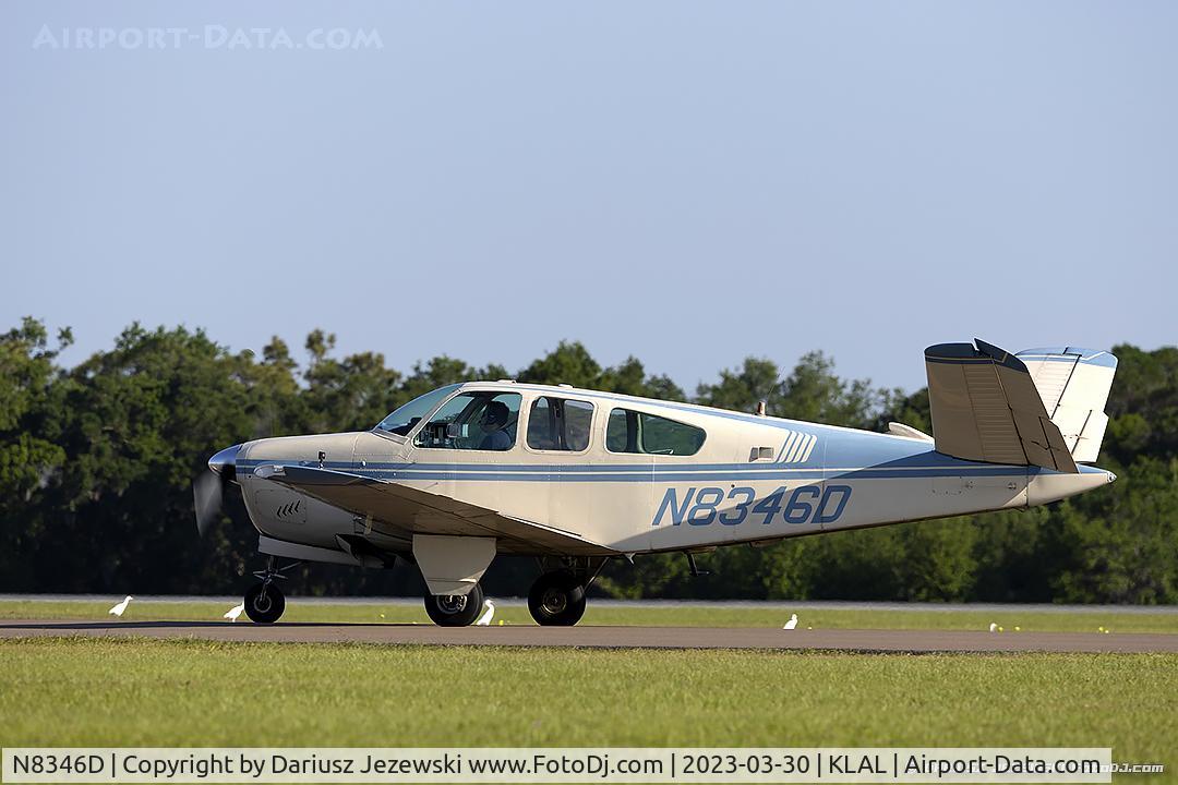 N8346D, 1958 Beech J35 Bonanza C/N D-5447, Beech J35 Bonanza  C/N D-5447, N8346D