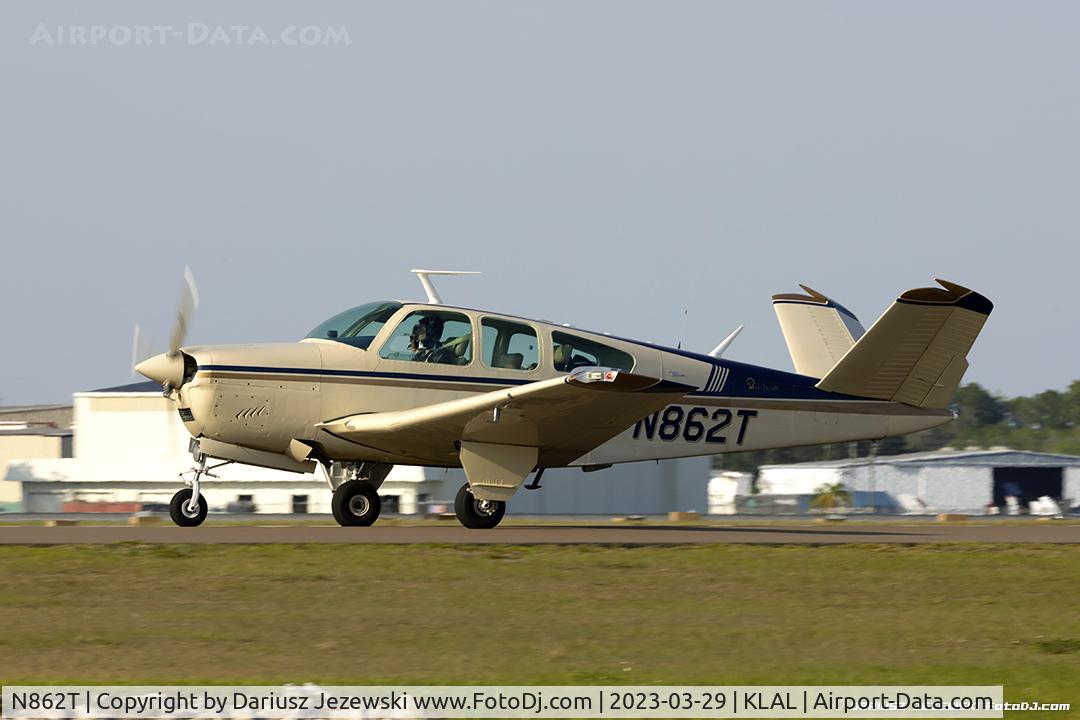 N862T, 1964 Beech S35 Bonanza C/N D-7524, Beech S35 Bonanza  C/N D-7524, N862T