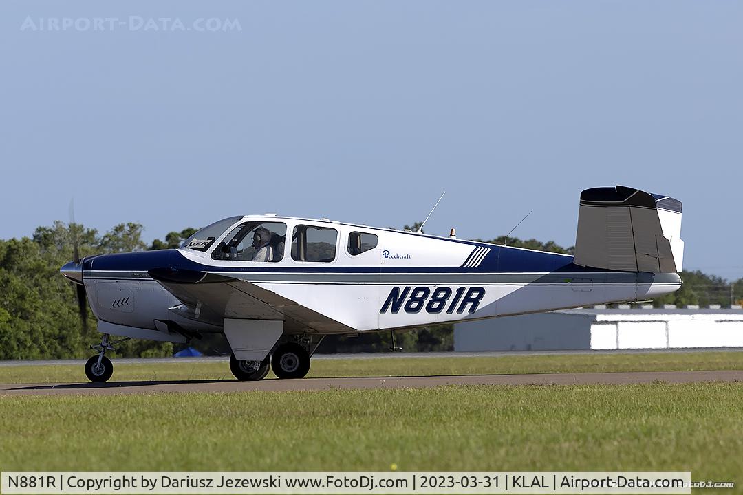 N881R, 1960 Beech M35 Bonanza C/N D-6290, Beech M35 Bonanza  C/N D-6290 , N881R