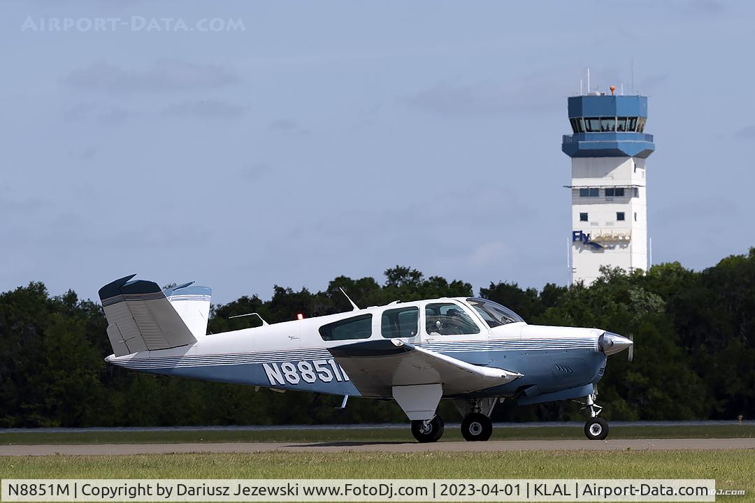 N8851M, 1964 Beech S35 Bonanza C/N D-7362, Beech S35 Bonanza  C/N D-7362, N8851M