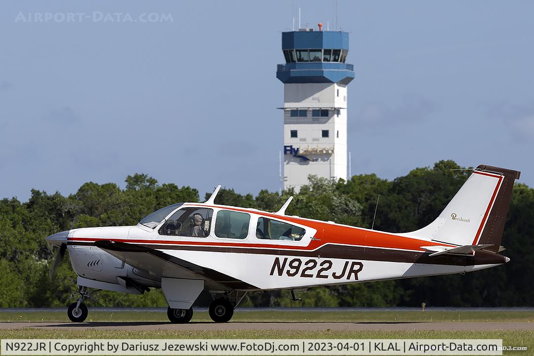 N922JR, 1962 Beech 35-B33 Debonair C/N CD-586, Beech 35-B33 Debonair  C/N CD-586, N922JR