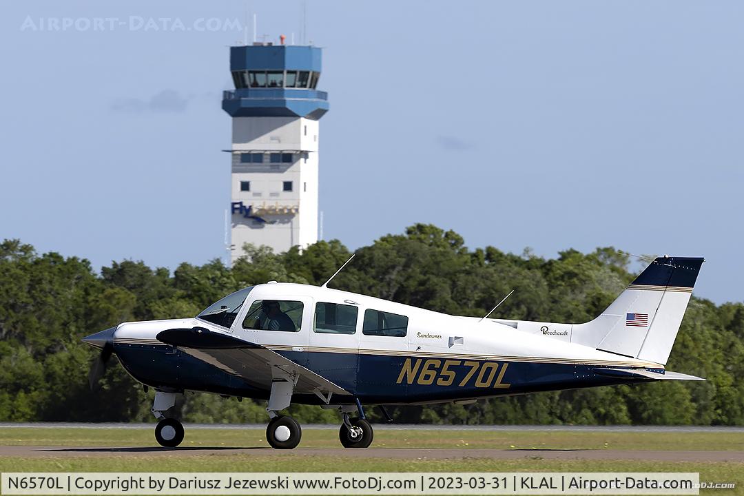 N6570L, 1983 Beech C23 Sundowner 180 C/N M-2379, Beech C23 Sundowner  C/N M-2379, N6570L
