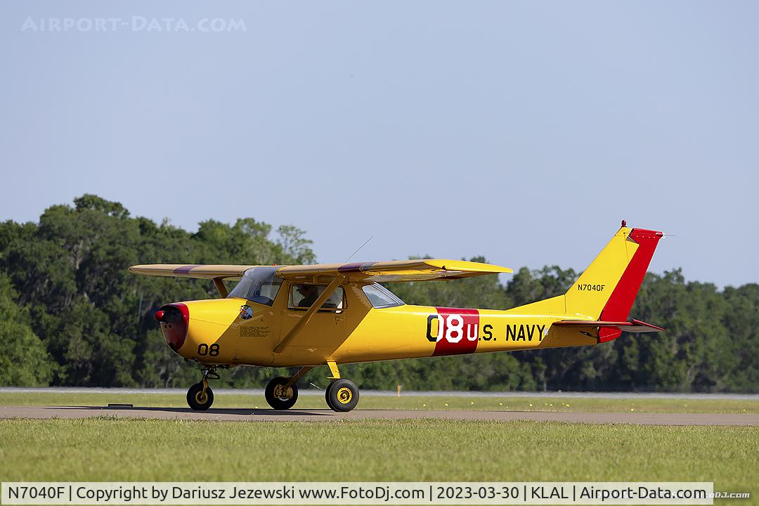 N7040F, 1966 Cessna 150F C/N 15063640, Cessna 150F  C/N 15063640, N7040F