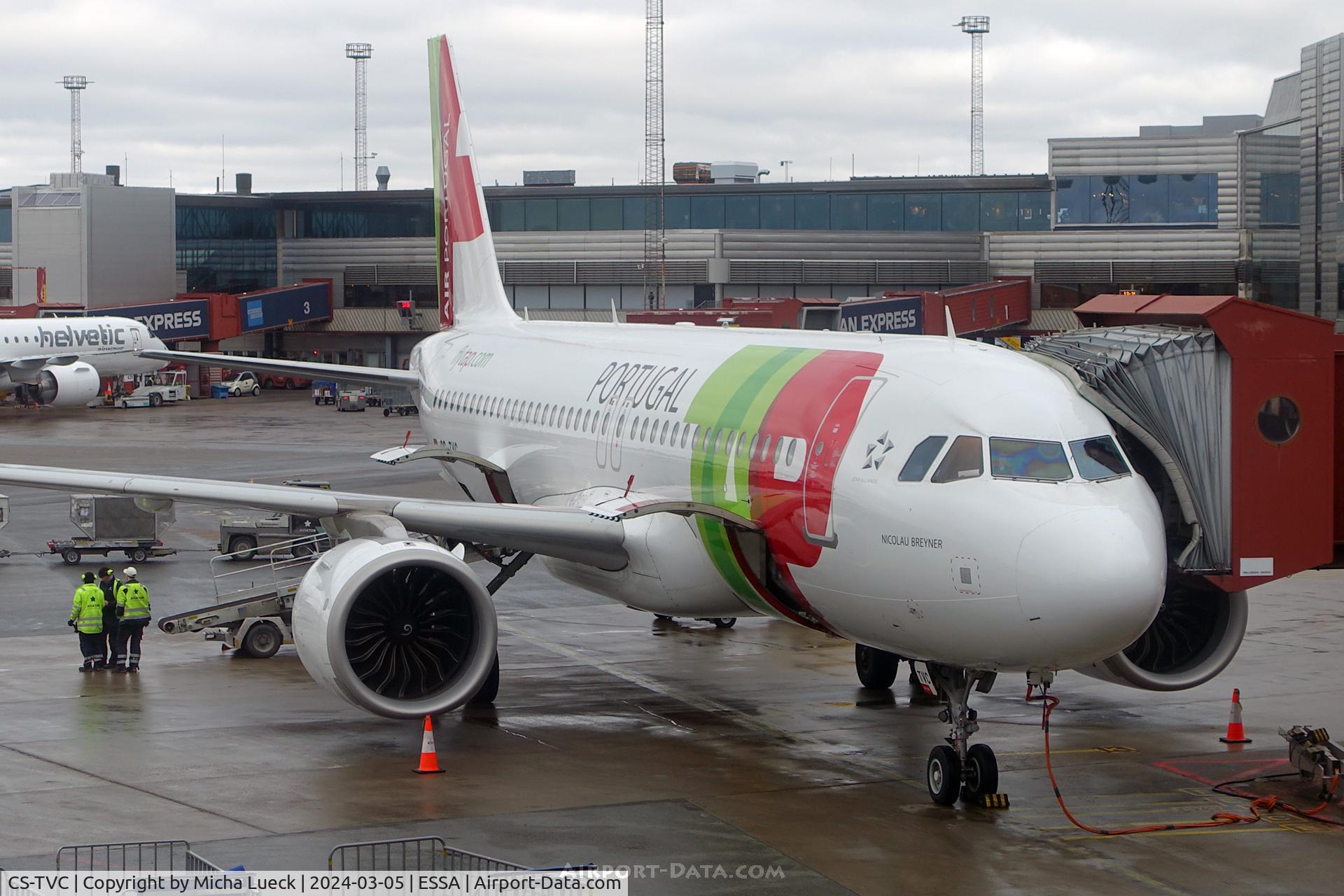 CS-TVC, 2019 Airbus A320-251NEO C/N 8831, At Arlanda