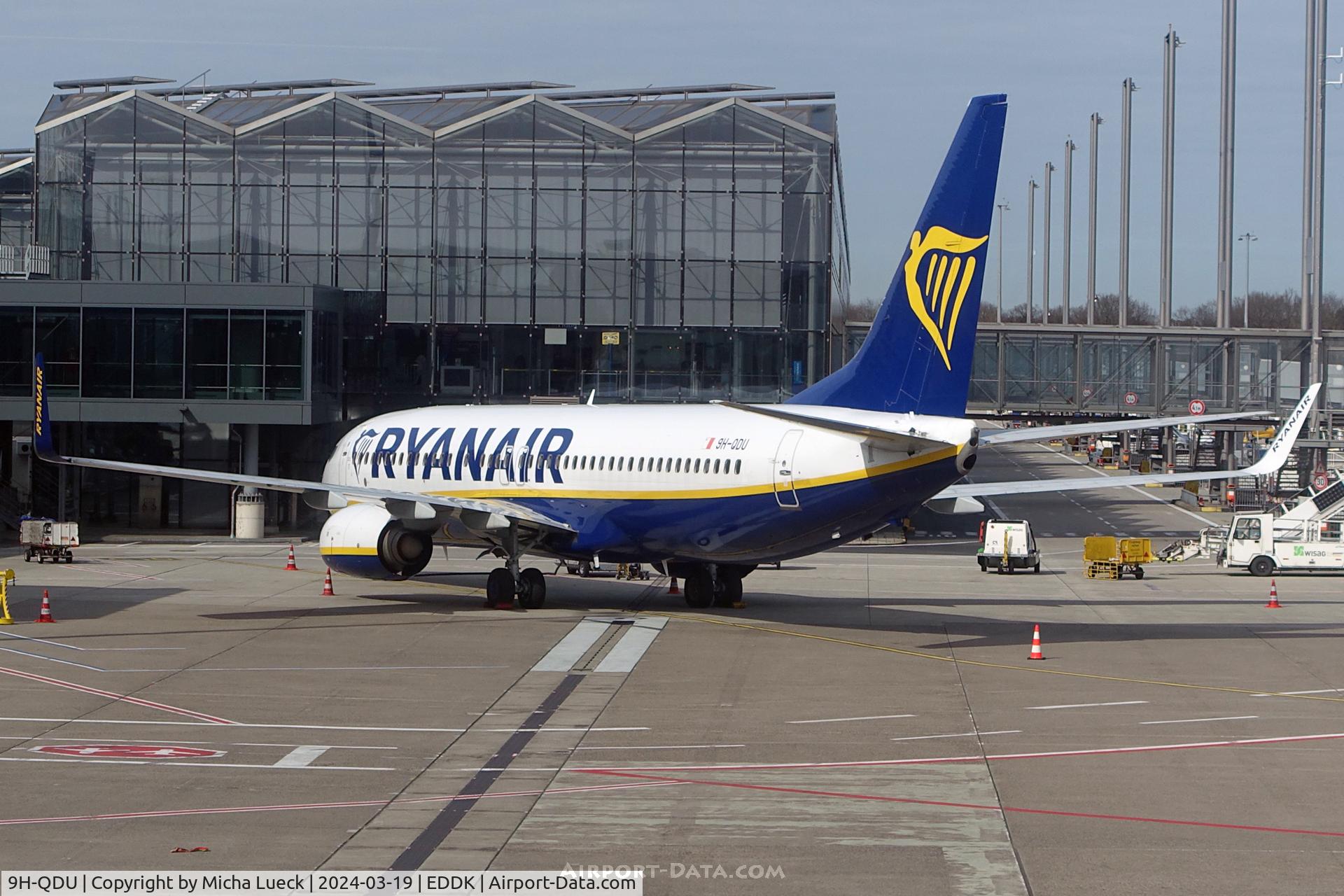 9H-QDU, 2017 Boeing 737-8AS C/N 44770, At Cologne/Bonn