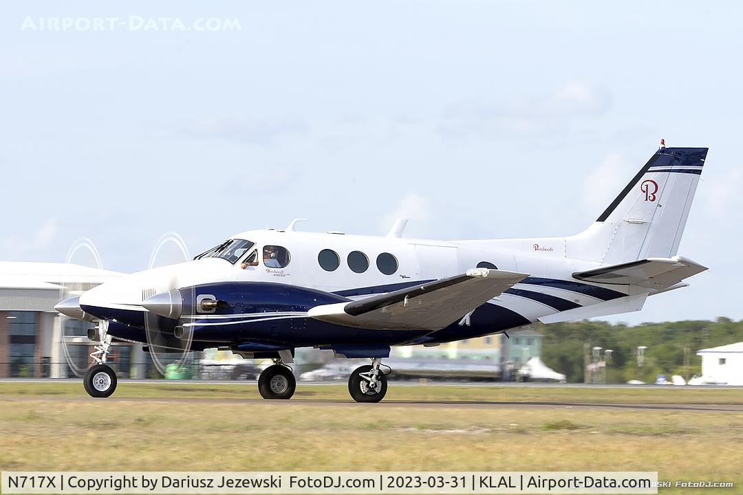 N717X, 1973 Beech C90 King Air C/N LJ-581, Beech C90 King Air  C/N LJ-581, N717X