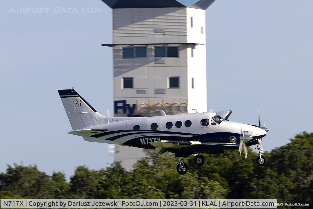 N717X, 1973 Beech C90 King Air C/N LJ-581, Beech C90 King Air  C/N LJ-581, N717X