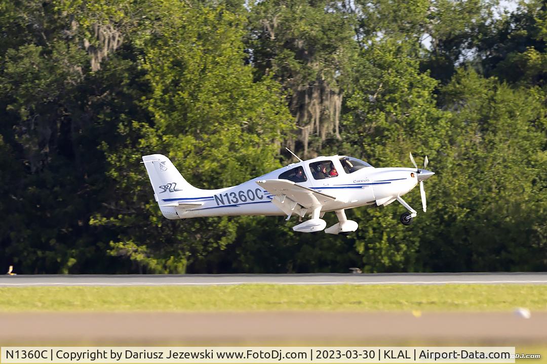 N1360C, 2003 Cirrus SR22 C/N 0518, Cirrus SR22  C/N 518, N1360C