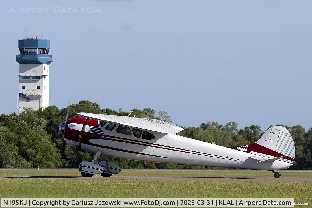 N195KJ, 1952 Cessna 195 C/N 7800, Cessna 195 Businessliner  C/N 7800, N195KJ