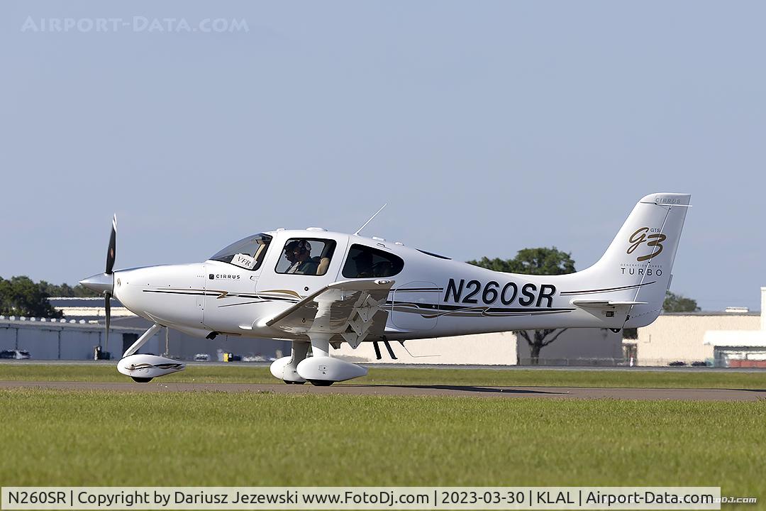 N260SR, 2007 Cirrus SR22 G3 GTS Turbo C/N 2570, Cirrus SR22  C/N 2570, N260SR