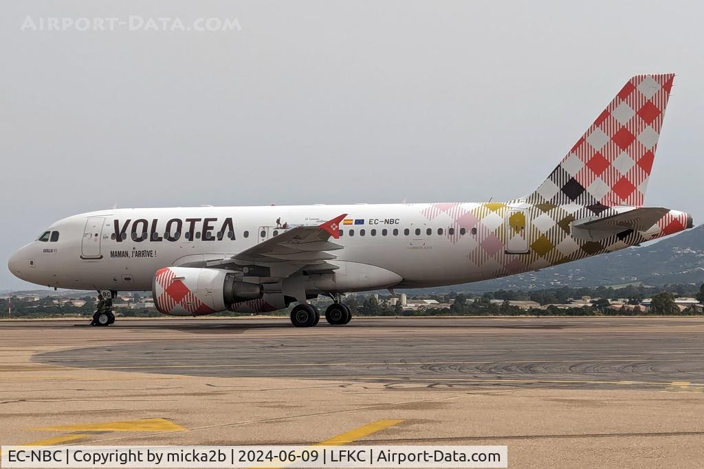 EC-NBC, 2003 Airbus 319-112 C/N 1884, Parked. Scrapped in January 2025.