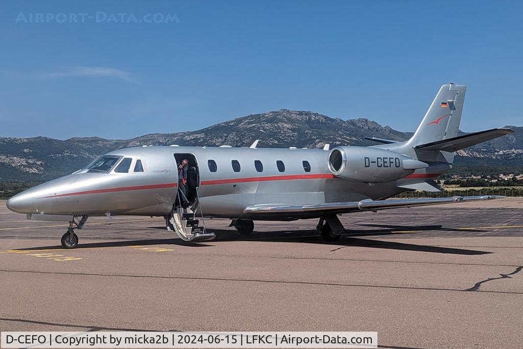 D-CEFO, 2011 Cessna 560XL Citation Excel XLS+ C/N 560-6082, Parked