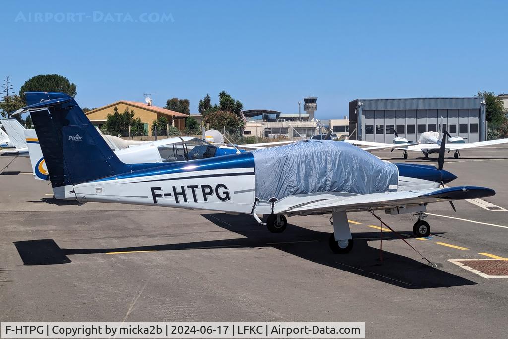 F-HTPG, 1979 Piper PA-28RT-201 Arrow IV C/N 28R-7918091, Parked