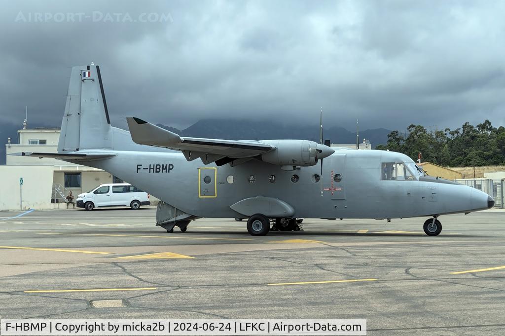 F-HBMP, 1988 CASA C-212-DD 300 Aviocar C/N 387, Parked