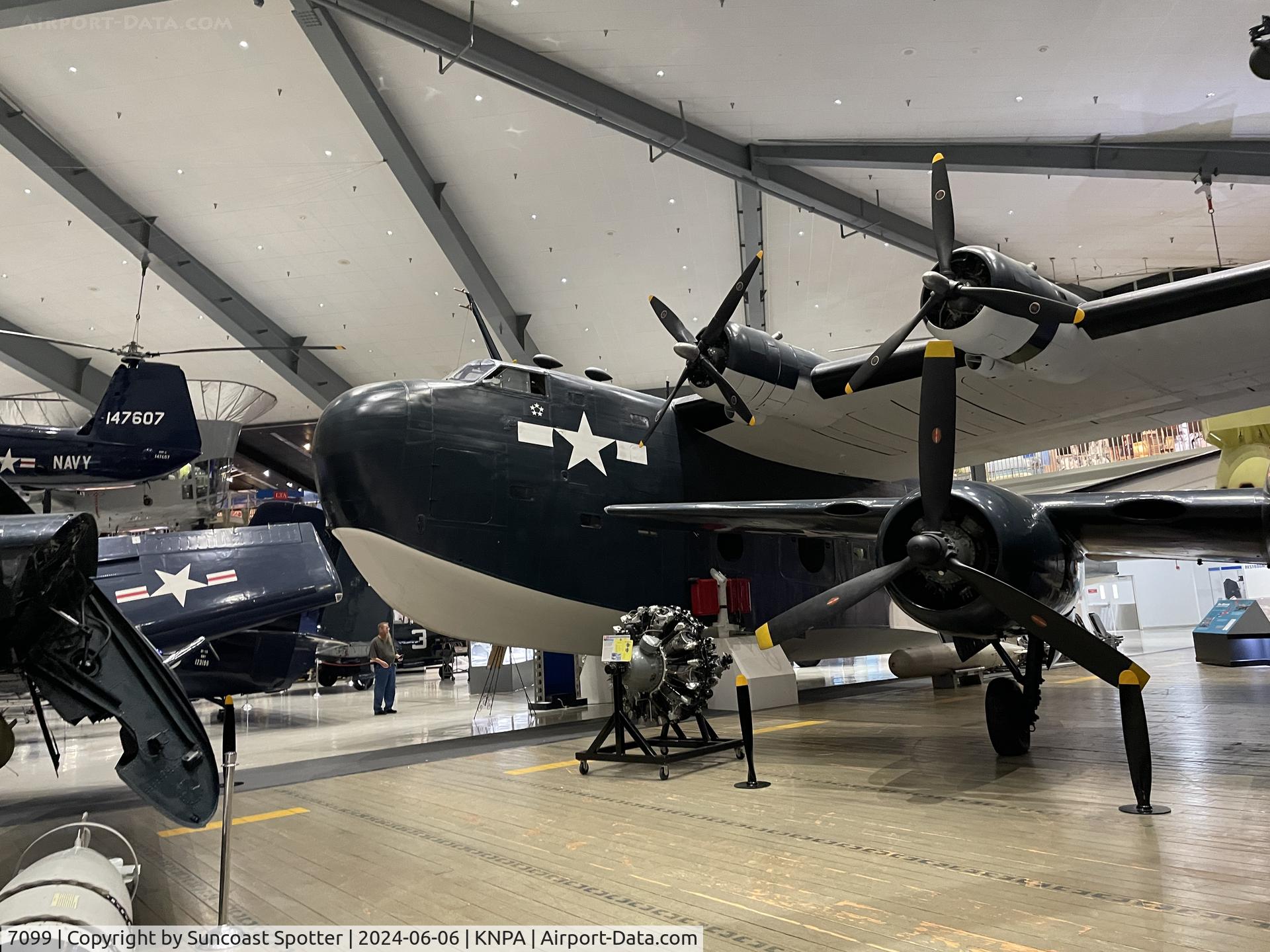 7099, 1942 Consolidated Aircraft PB2Y-3 C/N 57, An US Navy PB2Y Coronado sits on display at the National Naval Aviation Museum