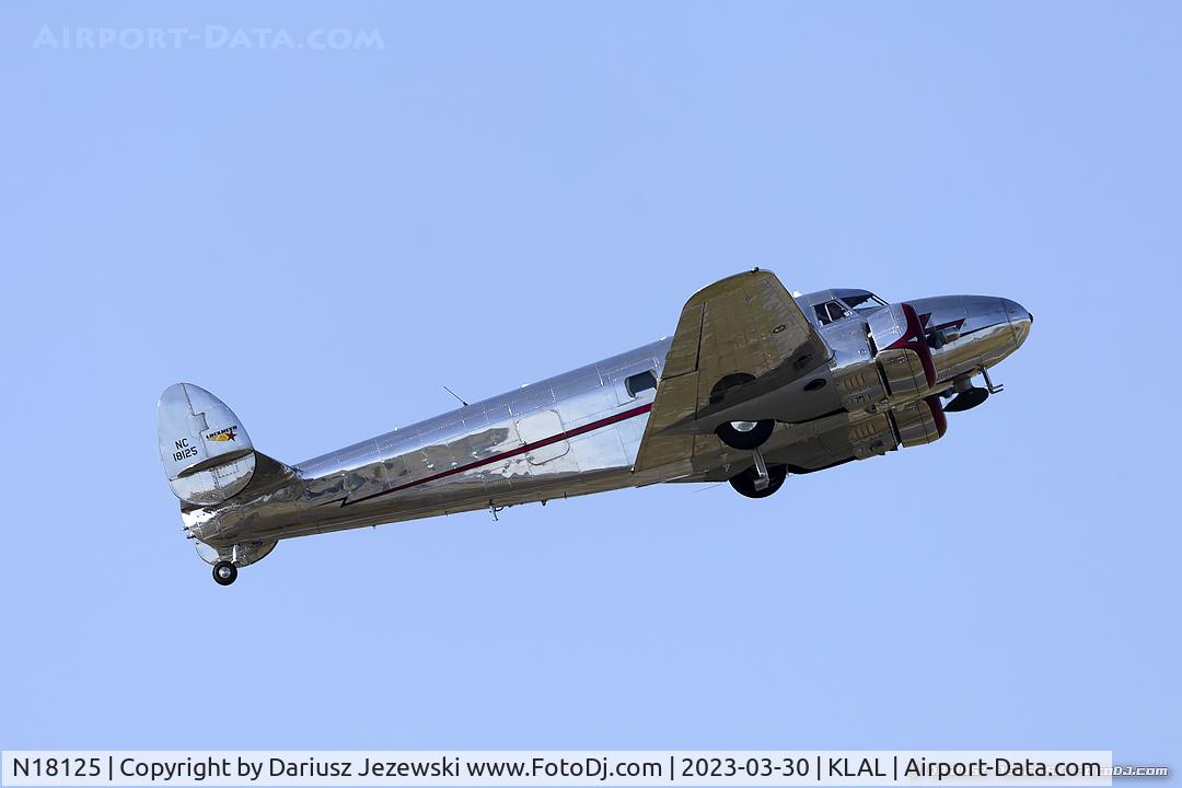 N18125, 1937 Lockheed 12A Electra Junior C/N 1222, Lockheed 12A  C/N 1222, NC18125