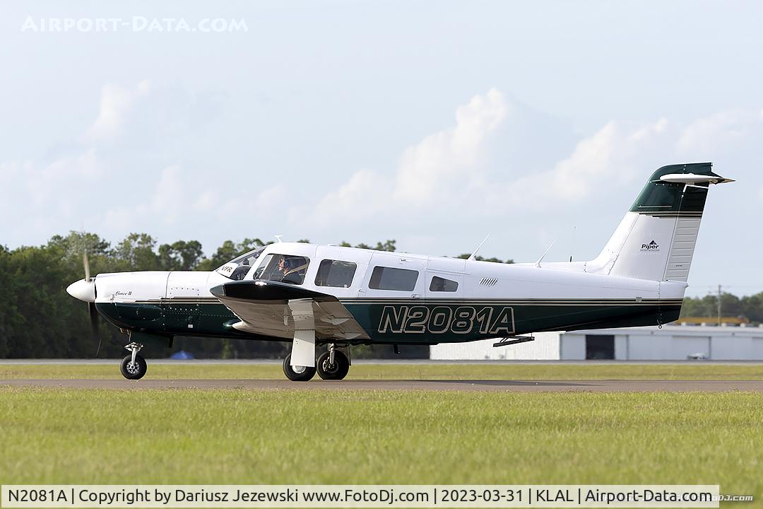 N2081A, 1978 Piper PA-32RT-300 C/N 32R-7885283, Piper PA-32RT-300 Lance  C/N 32R-7885283, N2081A