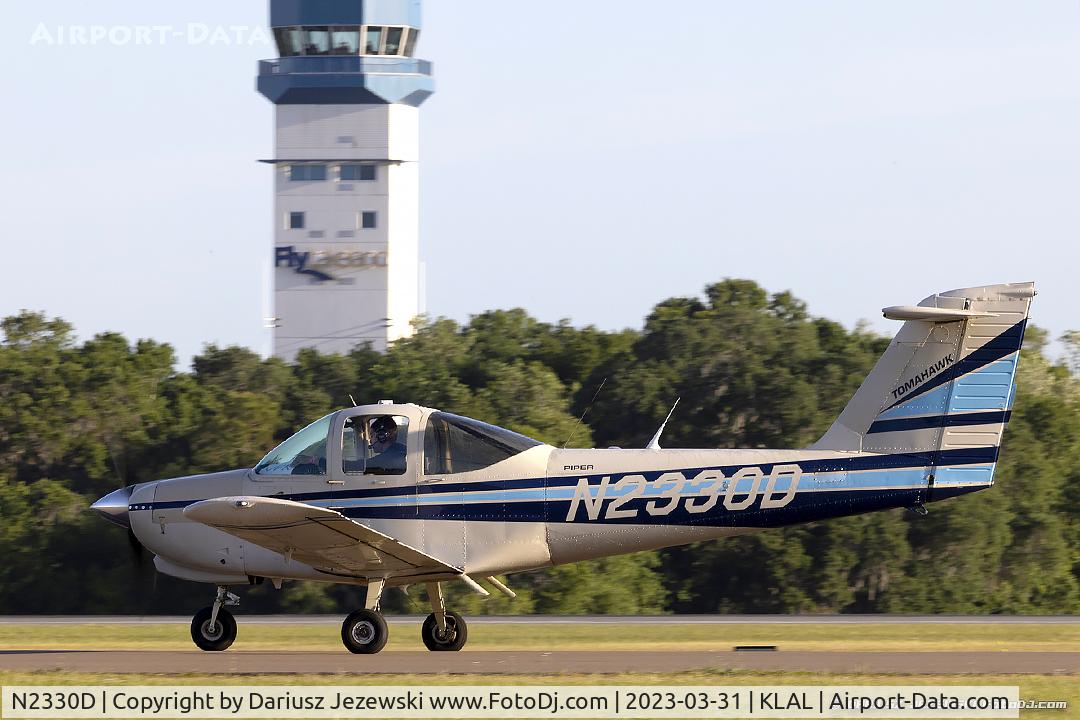 N2330D, 1978 Piper PA-38-112 Tomahawk C/N 38-79A0276, Piper PA-38-112 Tomahawk  C/N 38-79A0276, N2330D