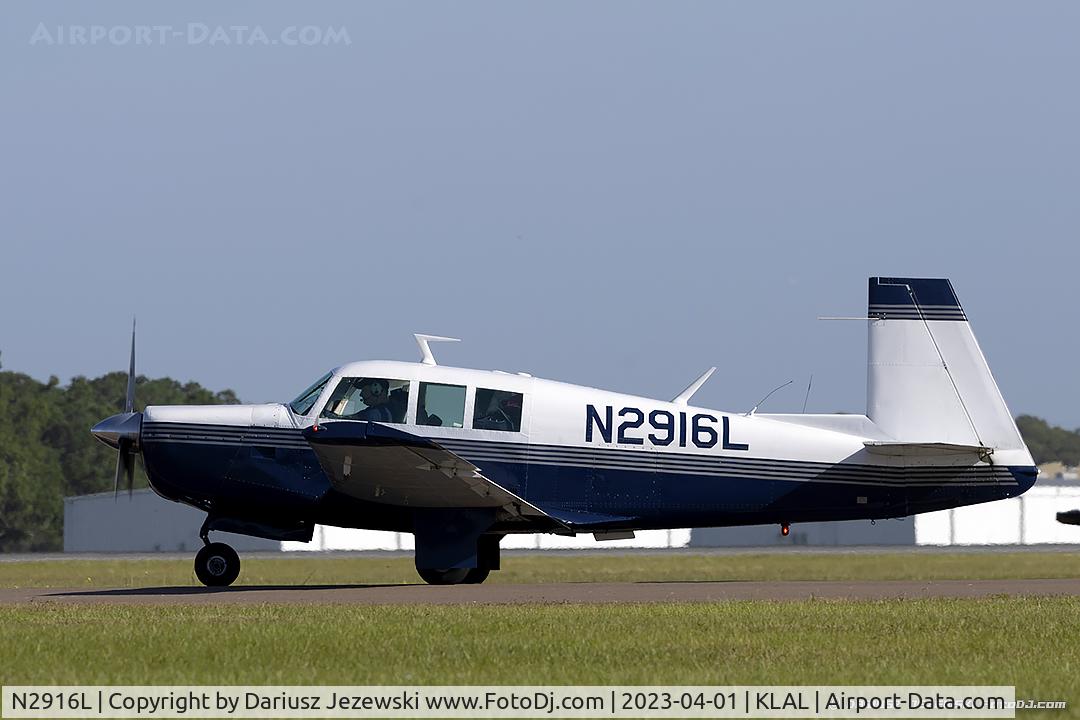 N2916L, 1967 Mooney M20F Executive C/N 670310, Mooney M20F Executive  C/N 670310, N2916L