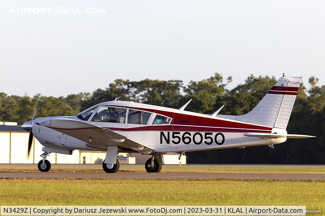 N3429Z, 1960 Piper PA-22-150 C/N 22-7343, Piper PA-22-150 Tri-Pacer  C/N 22-7343, N3429Z