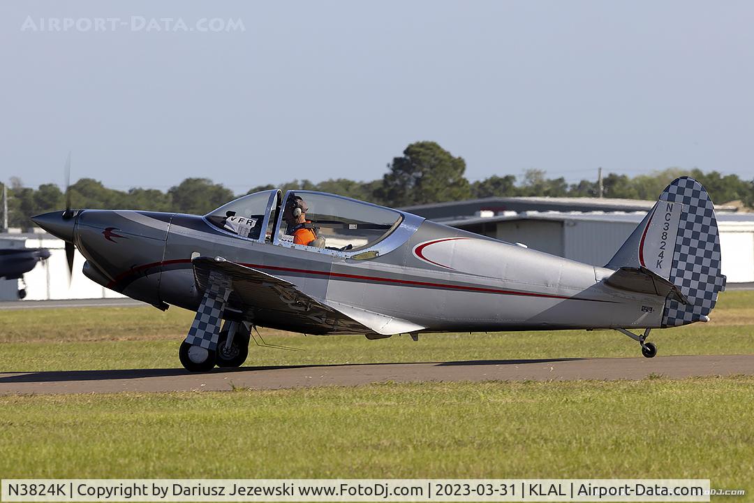 N3824K, 1948 Temco GC-1B Swift C/N 3513, Globe GC-1B Swift  C/N 3513, NC3824K