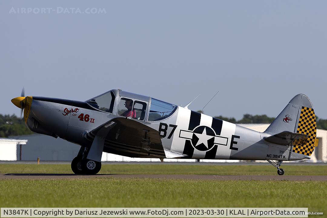 N3847K, 1948 Globe GC-1B Swift C/N 3547, Globe GC-1B  C/N 3547, NC3847K
