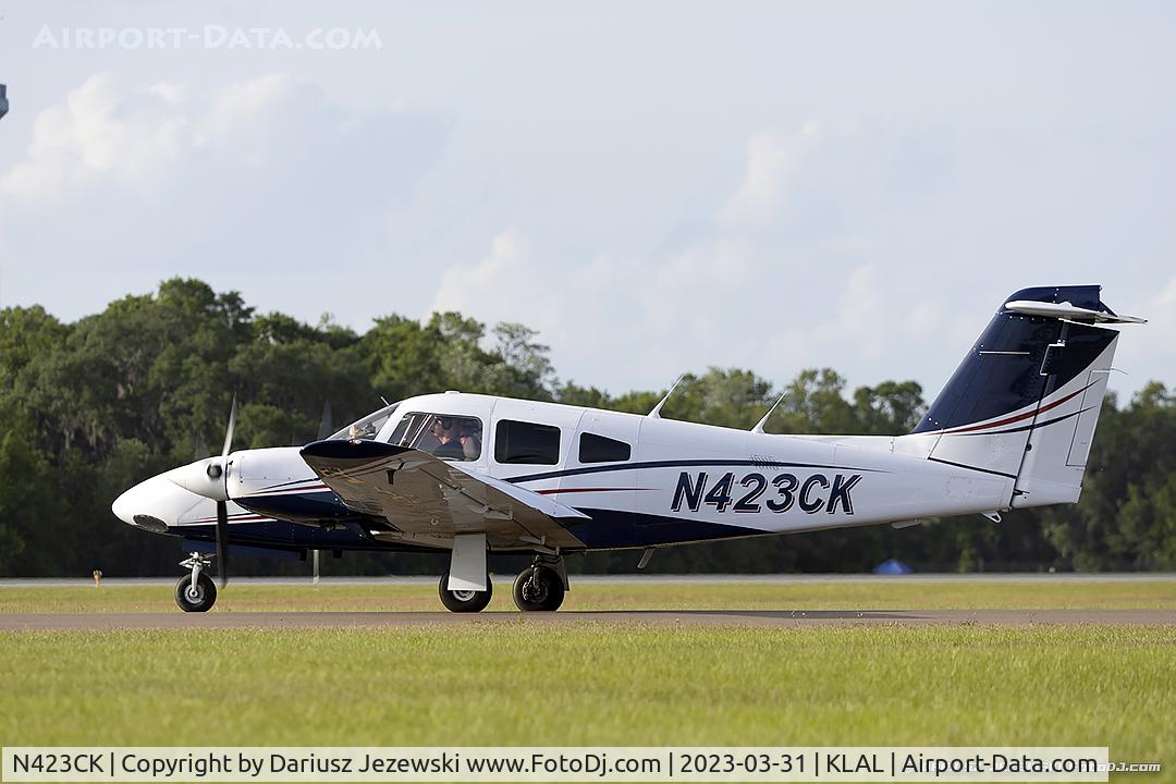 N423CK, 1981 Piper PA-44-180T Turbo Seminole C/N 44-8107036, Piper PA-44-180T Turbo Seminole  C/N 44-8107036, N423CK