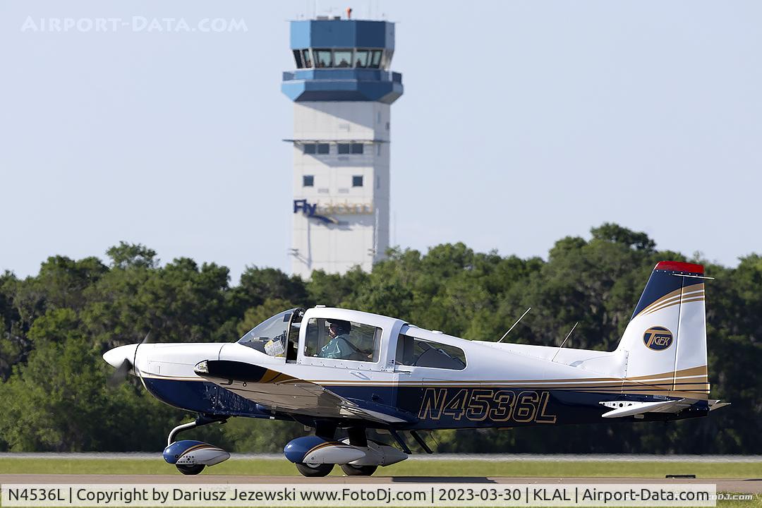 N4536L, 1979 Grumman American AA-5B Tiger C/N AA5B1280, Grumman American AA-5B Tiger  C/N AA5B1280, N4536L