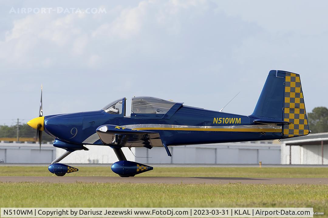 N510WM, Vans RV-9A C/N 91396, Vans RV-9A  C/N 91396, N510WM