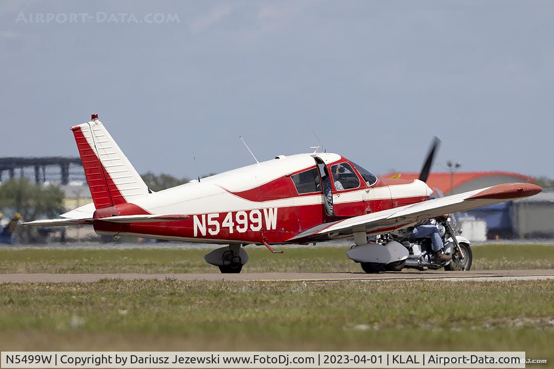 N5499W, 1962 Piper PA-28-160 Cherokee C/N 28-495, Piper PA-28-160 Cherokee  C/N 28-495, N5499W